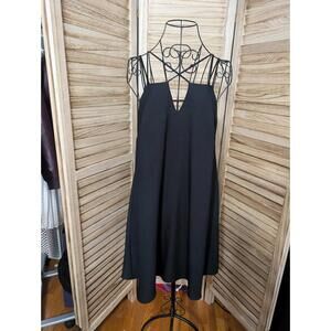 Black River Island Cross Back Shift Dress  Size 12  Excellent Condition Cocktail